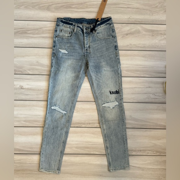 Ksubi Other - Ksubi Van Winkle Hunter Skinny Jeans Blue Size 30 NWT